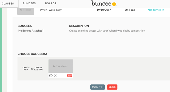 Cómo entrar en nuestra clase de Buncee Cómo entrar en nuestra clase de Buncee