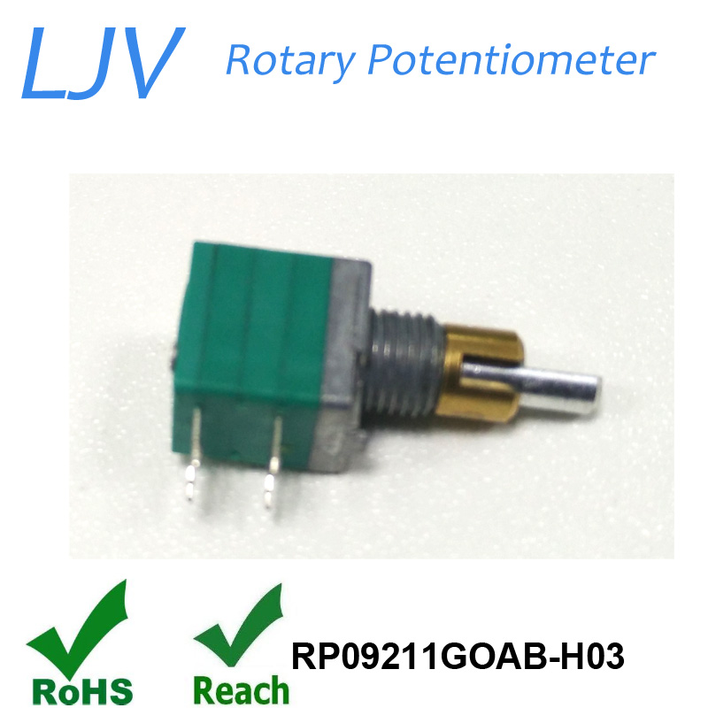 LJV Encoders, Potentiometers & Switch LJV Dual Shaft Rotary Potentiometer