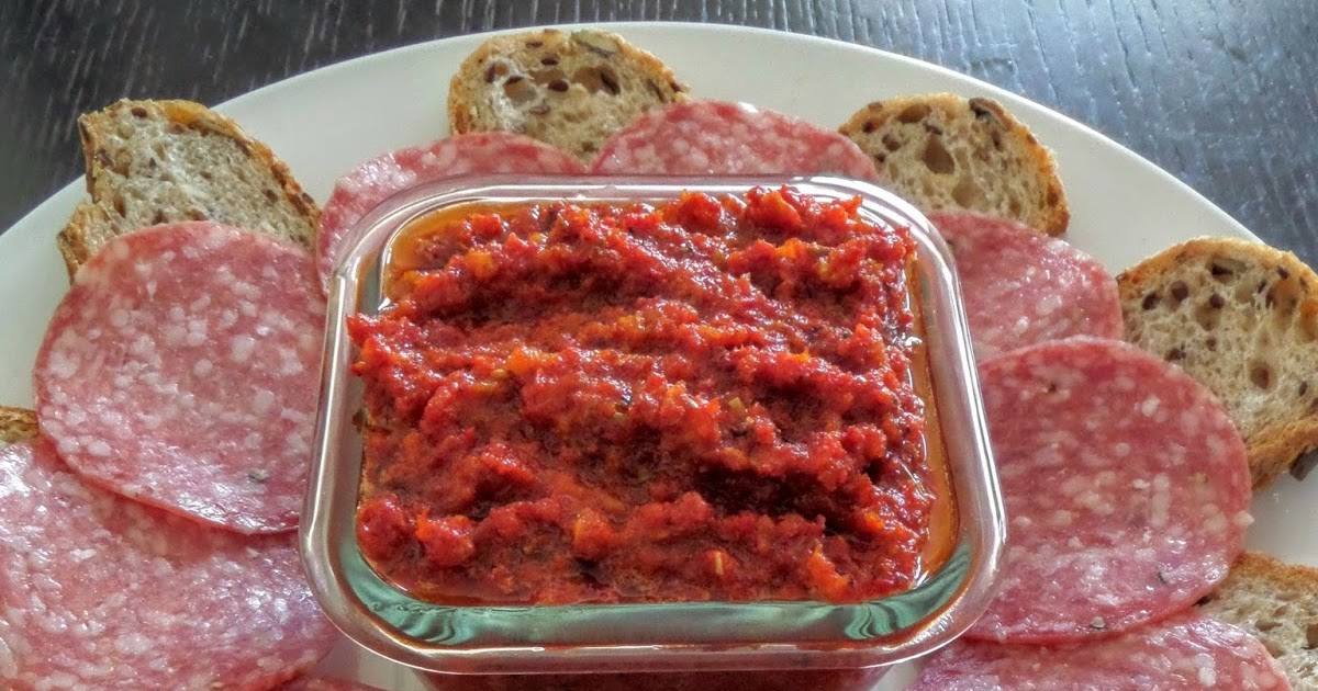 Tomato spread dried sun edamame spicy