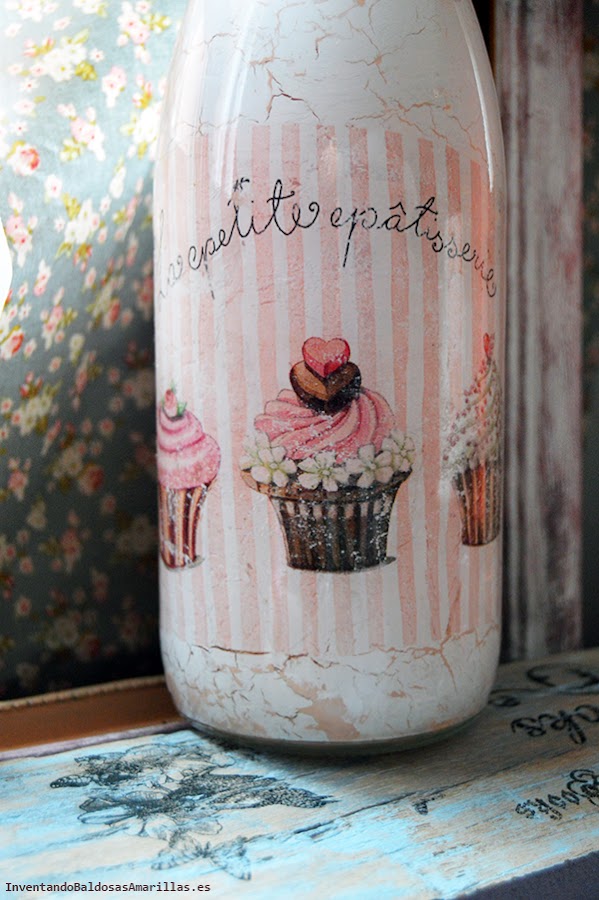 Decoupage en cristal