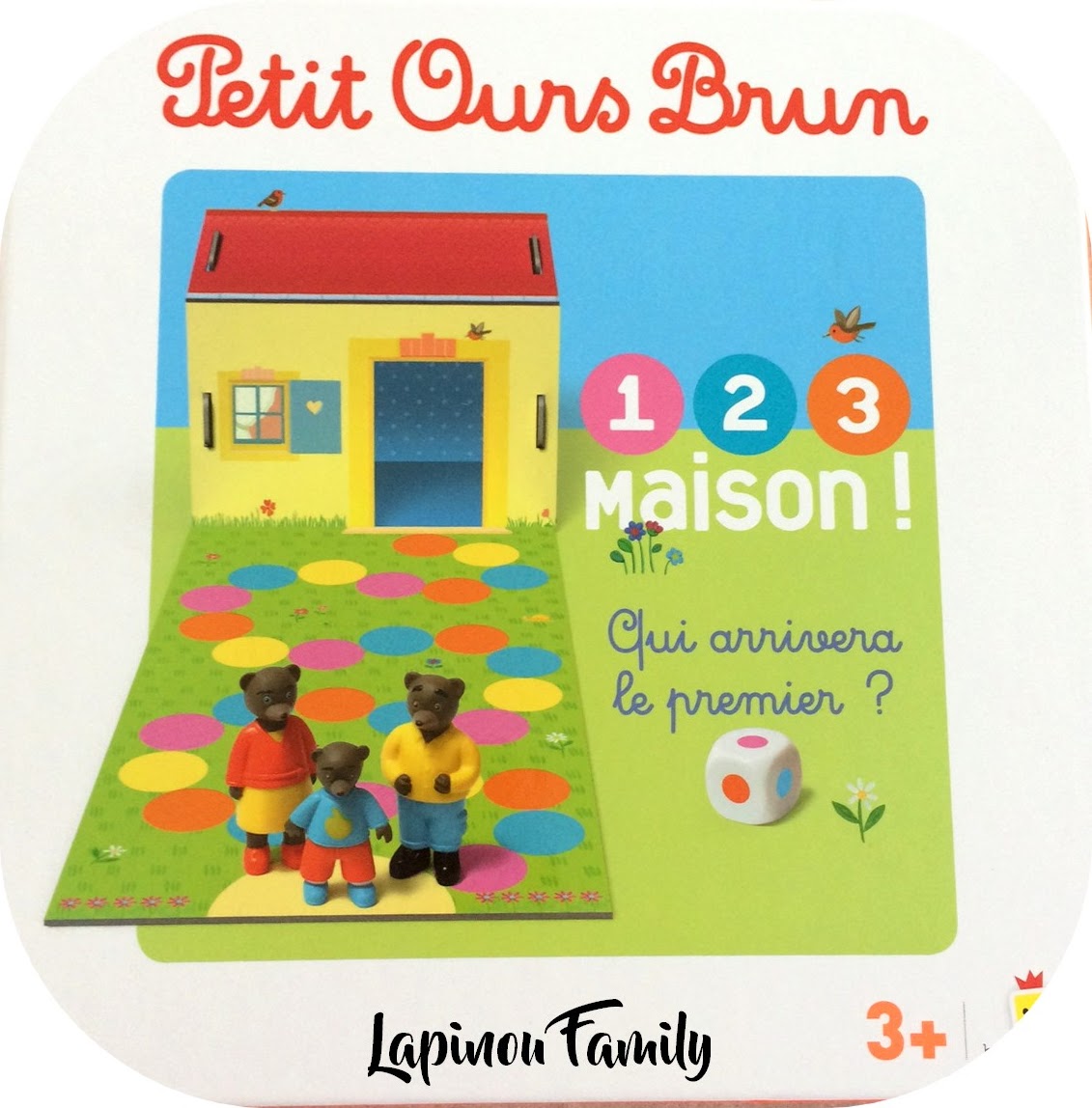 [Jeu de société] Petit Ours Brun - 1,2,3, Maison ! de Bayard. - Lapinou