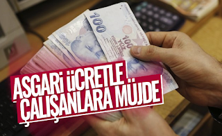 Maliye Bakanı Ağbaldan asgari ücretle çalışanlara müjde