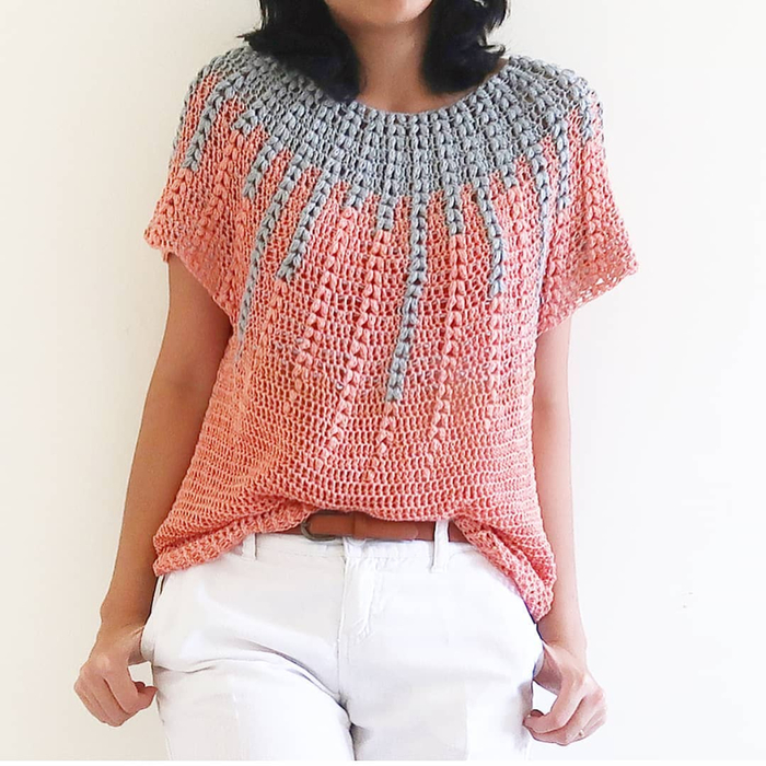 Free Printable Crochet Blouse Patterns With Diagrams