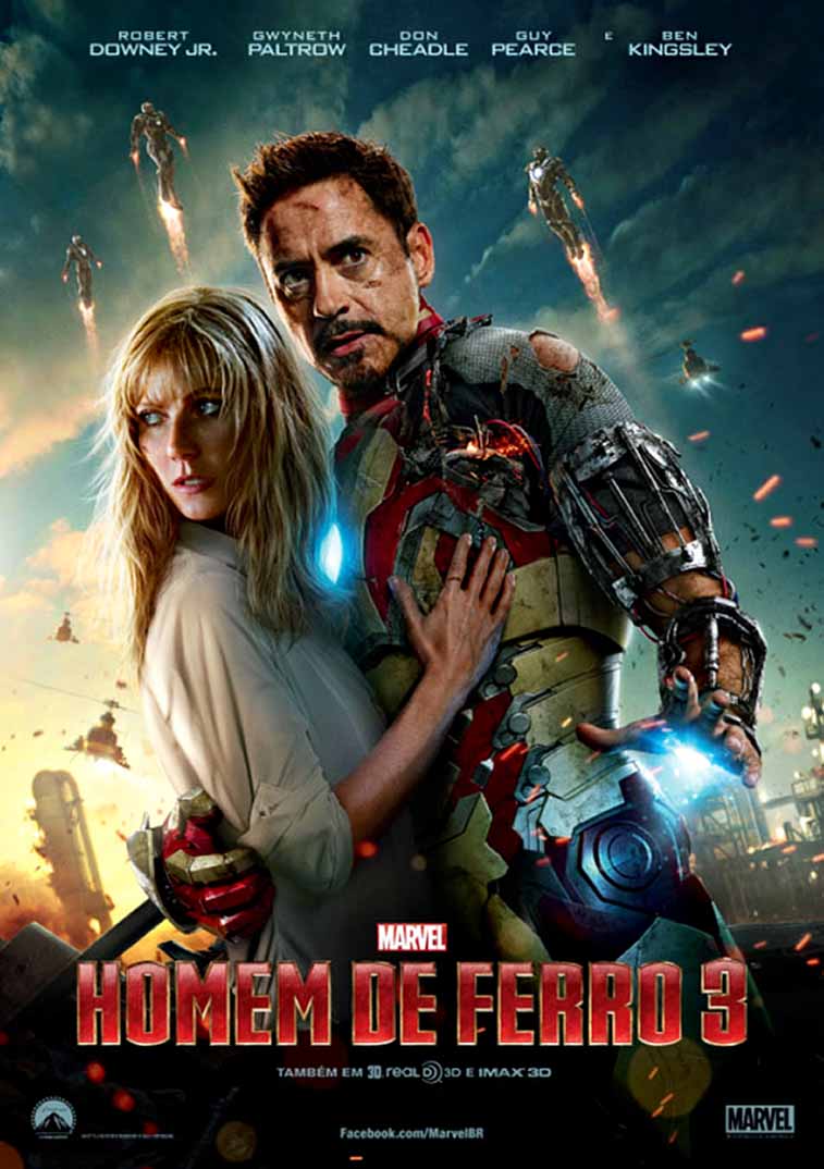 Homem de Ferro 3 3D Torrent - BluRay 1080p Dual Áudio