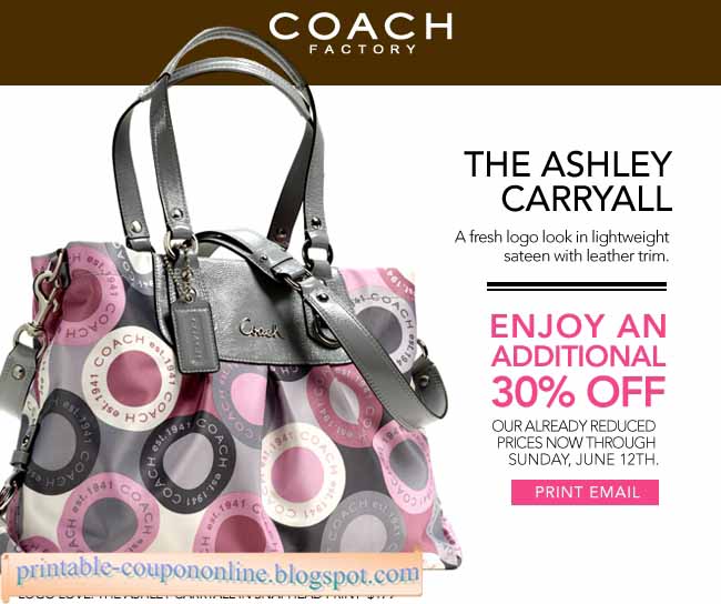 Printable Coupons 2020 Coach Coupons