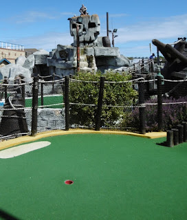 Photo of the Treasure Island Adventure Golf course on Long Curtain Road in Southsea