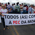 REGIÃO / Manifestantes fecham BR-116 em protesto contra Michel Temer e PEC que limita gastos