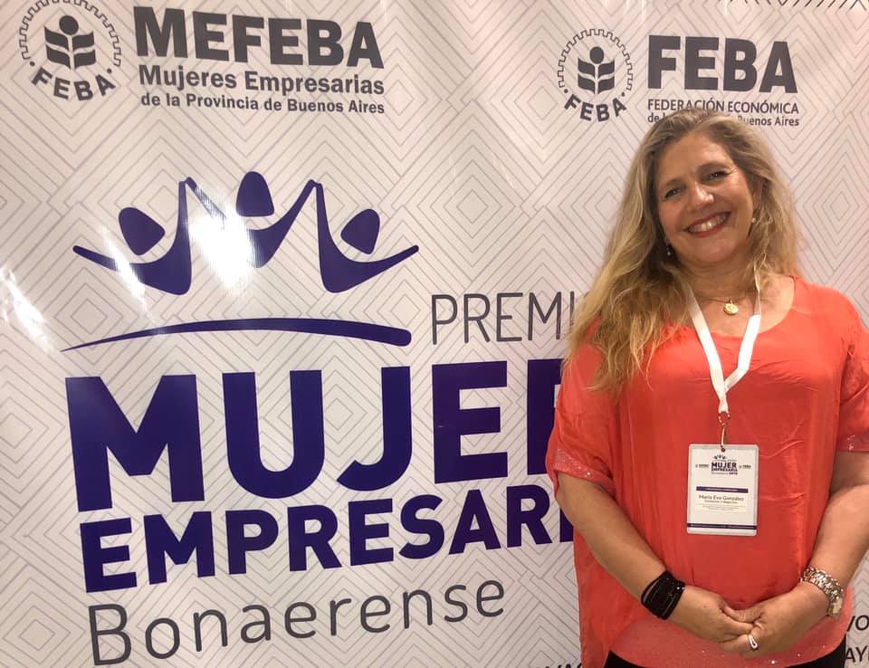 Nominada al Premio Mujer Empresaria Bonaerense 2019