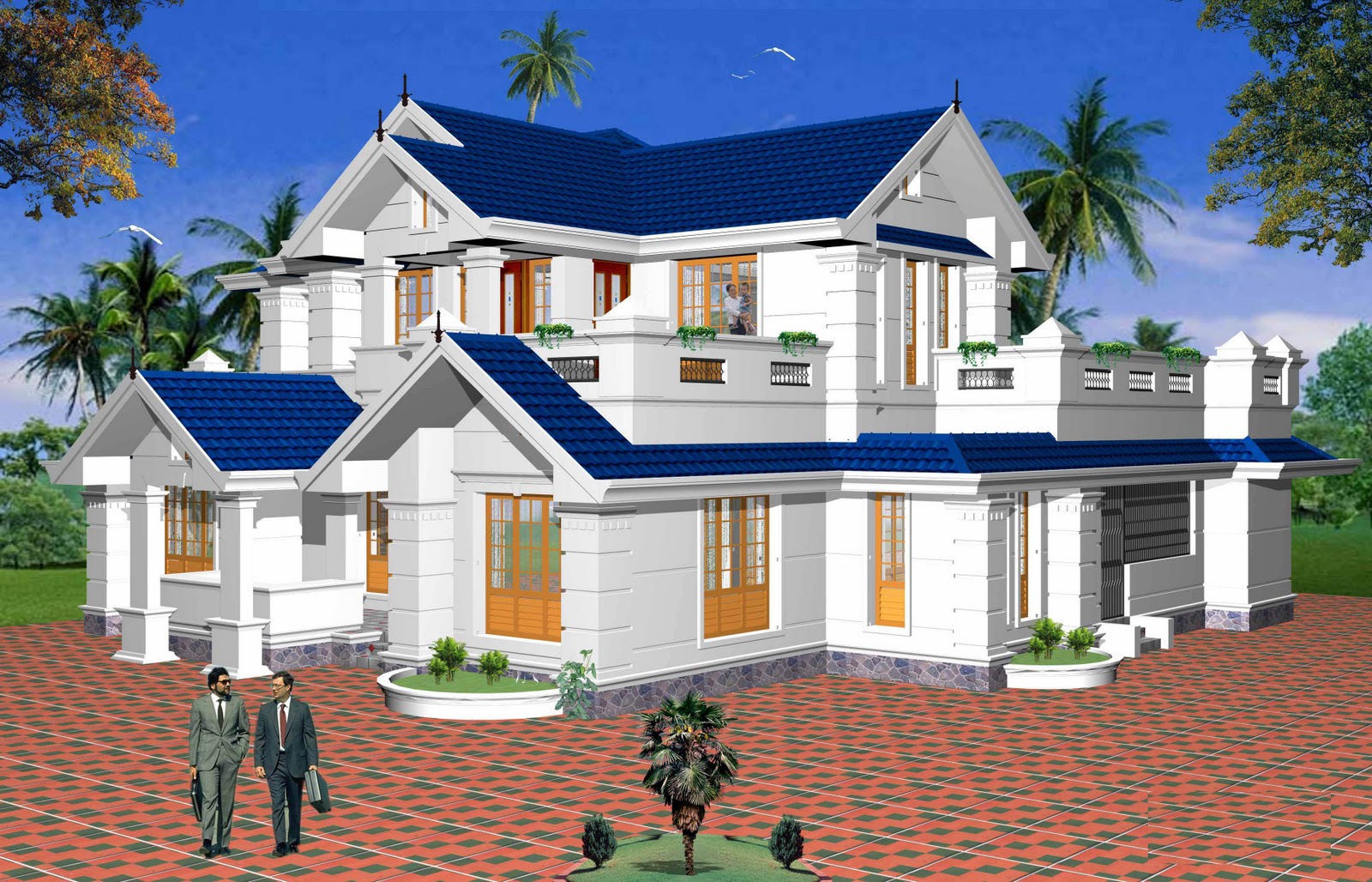 ... , House Plans, House Design, Front Elevation, Costomized House Plan