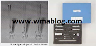 diffusion tube generating calibration gastec