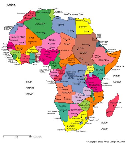 clipart map of africa - photo #27