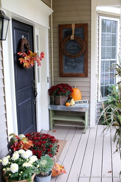 14 Gorgeous Fall Front Porches | Little House of Four - Creating a ...