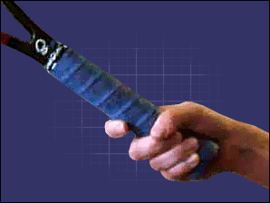 Bagaimana cara memegang raket dengan teknik forehand grip