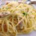 Spaghetti Al<strong>La</strong> Carbonara Con Pancetta Tirolese