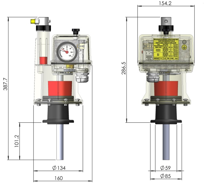 D.M.C.R. Protection Relay for Oil Transformer
