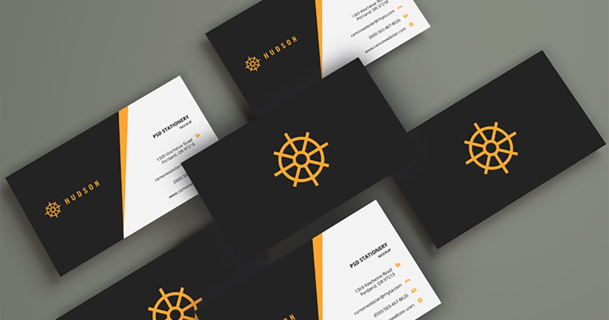 Business Card Mockup MaxpoinT Hridoy Graphic Design