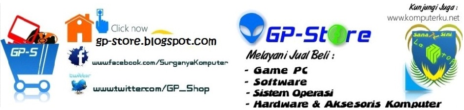 Toko Komputer & Game [GPS > GP-Store] Daaerah Genteng, Banyuwangi dan Sekitarnya