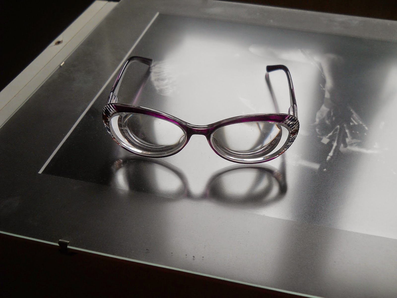 More ladies behind crystal veil Encore 2 Zenni glasses with thick