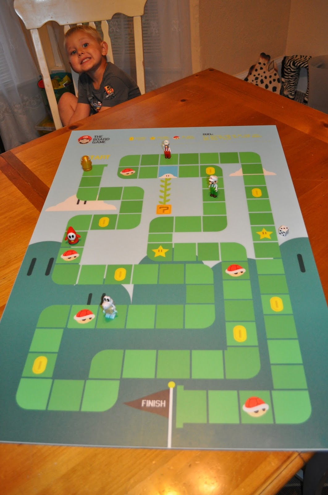 Captured Moments: Mario Game Board