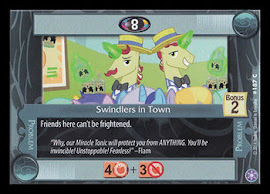 My Little Pony Swindlers in Town The Crystal Games CCG Card