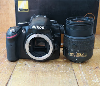 Kamera DSLR Nikon D3200 Fullset