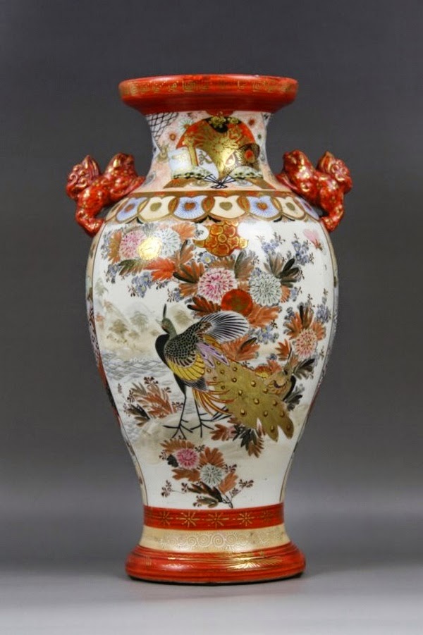 Japanese design decorative vase