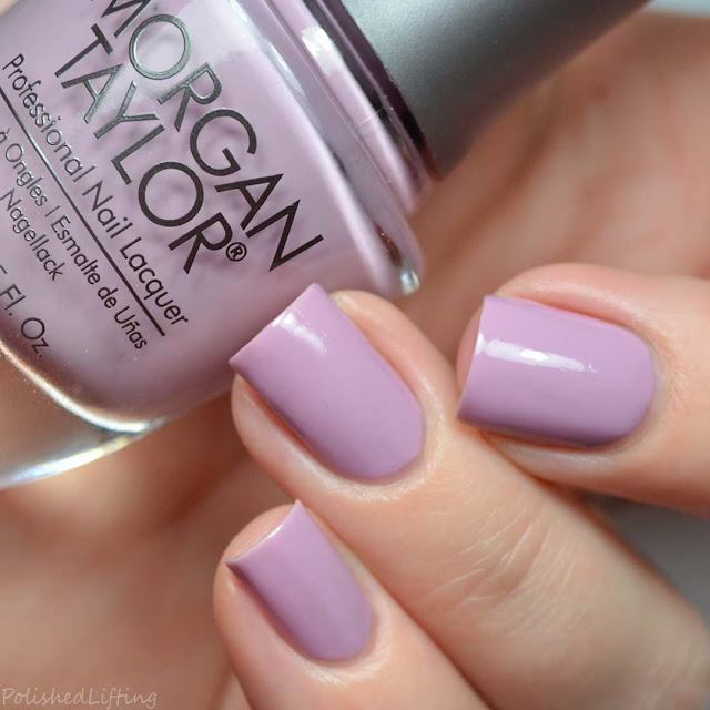 lilac creme nail polish