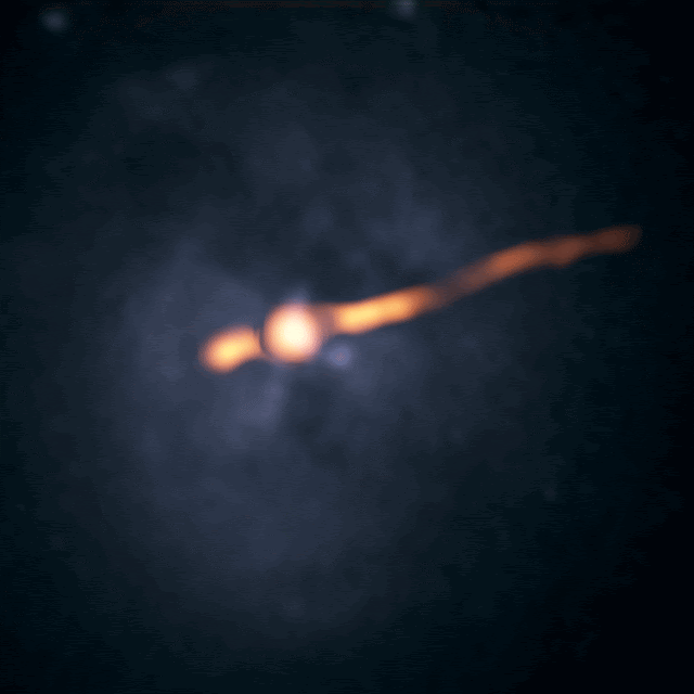 Dois buracos negros na galaxia Cygnus A