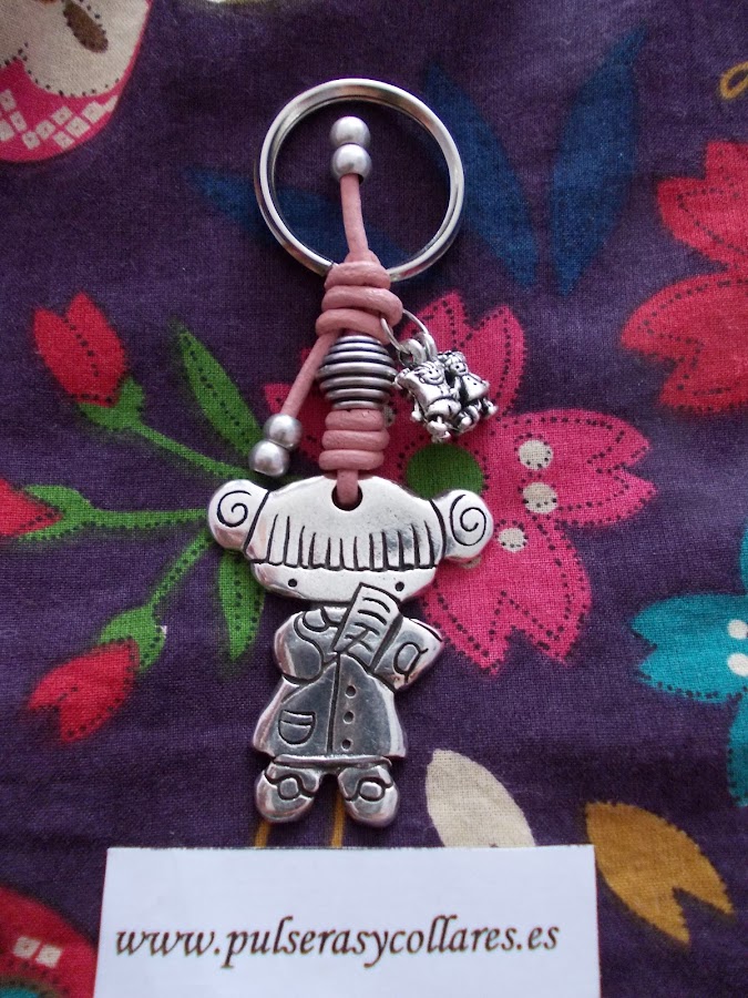 pulseras y collares, llaveros de profesiones