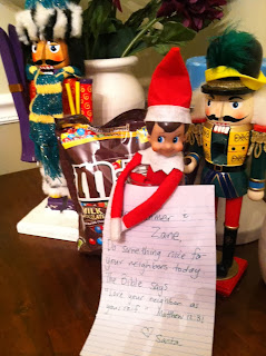 The Martin Family: Our Elf on the Shelf: Days 1-11