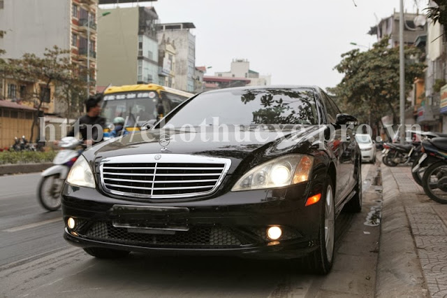 Cho thuê xe Mercedes S500 VIP tại Hà Nội