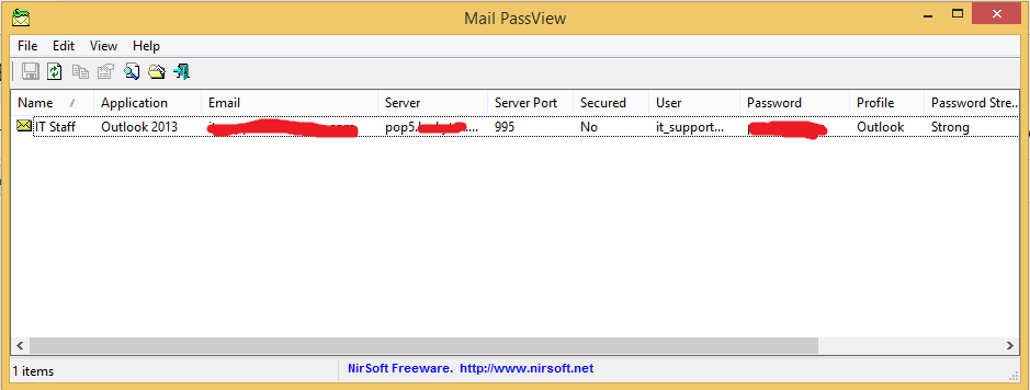 Mailing forum. Mail:Pass.