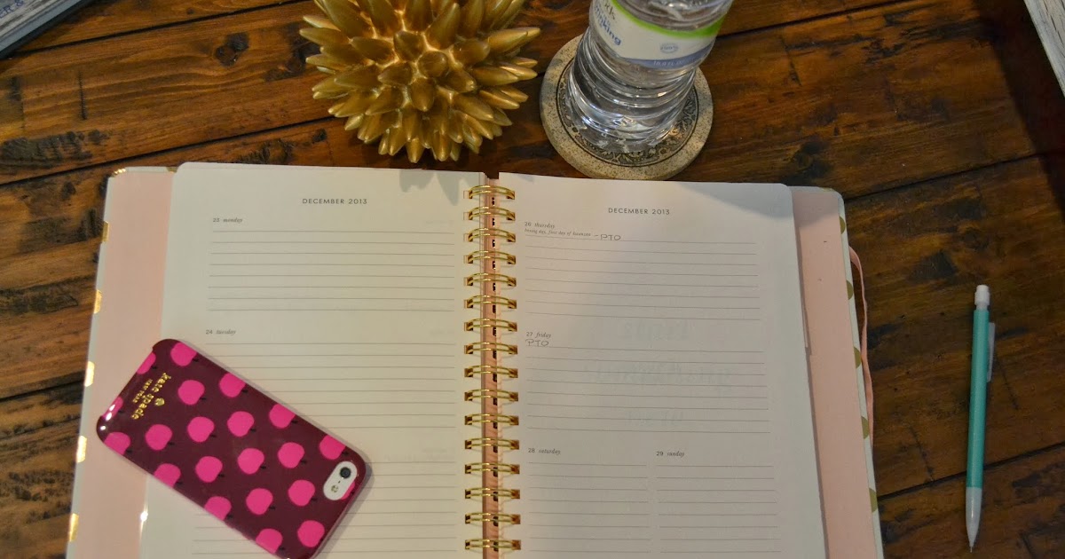 Carolina belle my kate spade 17 month agenda first thoughts