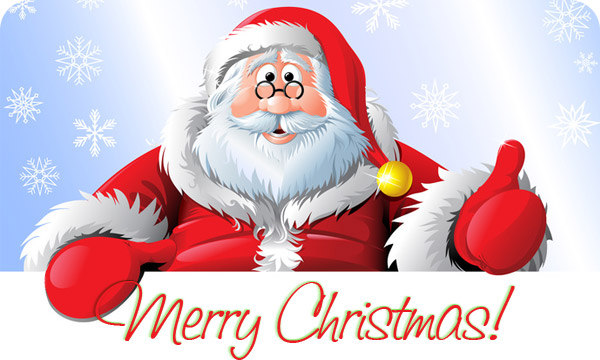 Santa clause picture for kid Santa clause picture for kid