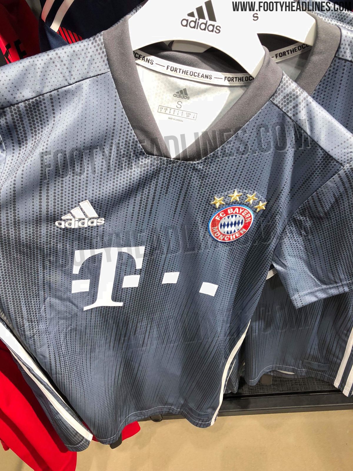 camisa do bayern cinza