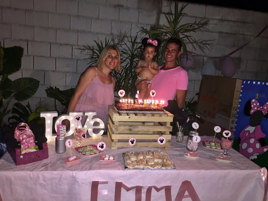 Un cumpleaños de Minnie Mouse lowcost