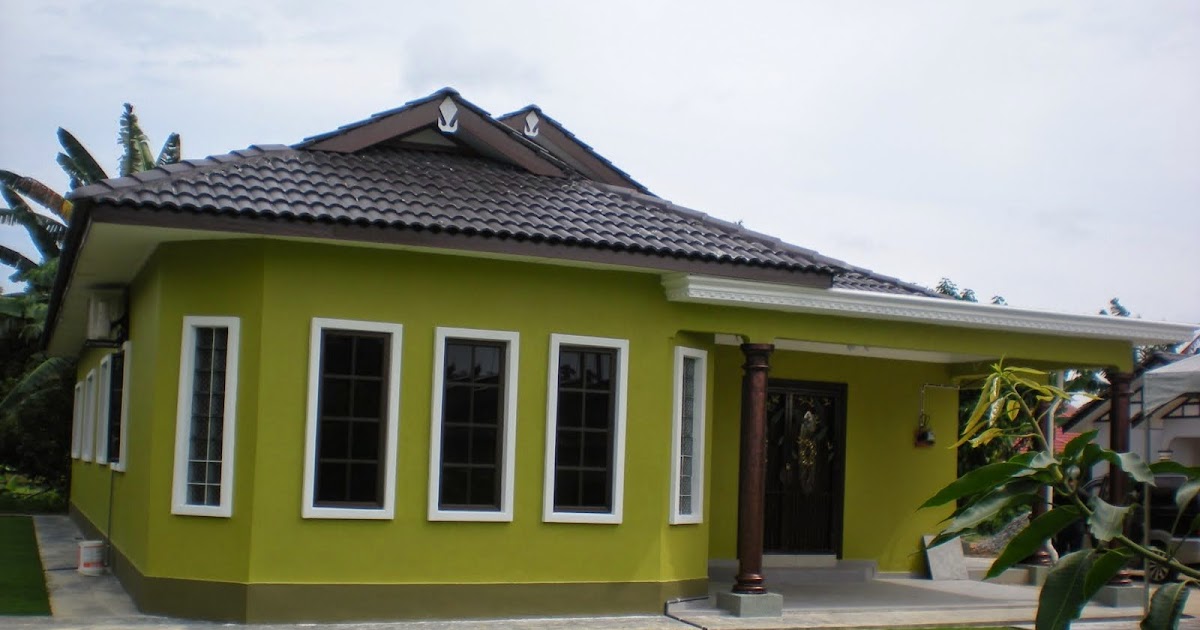 51 Warna Cat Rumah Hijau Alpukat