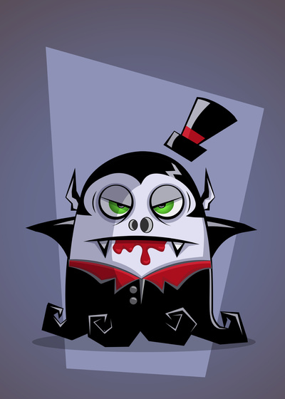 vampire vector cartoon
