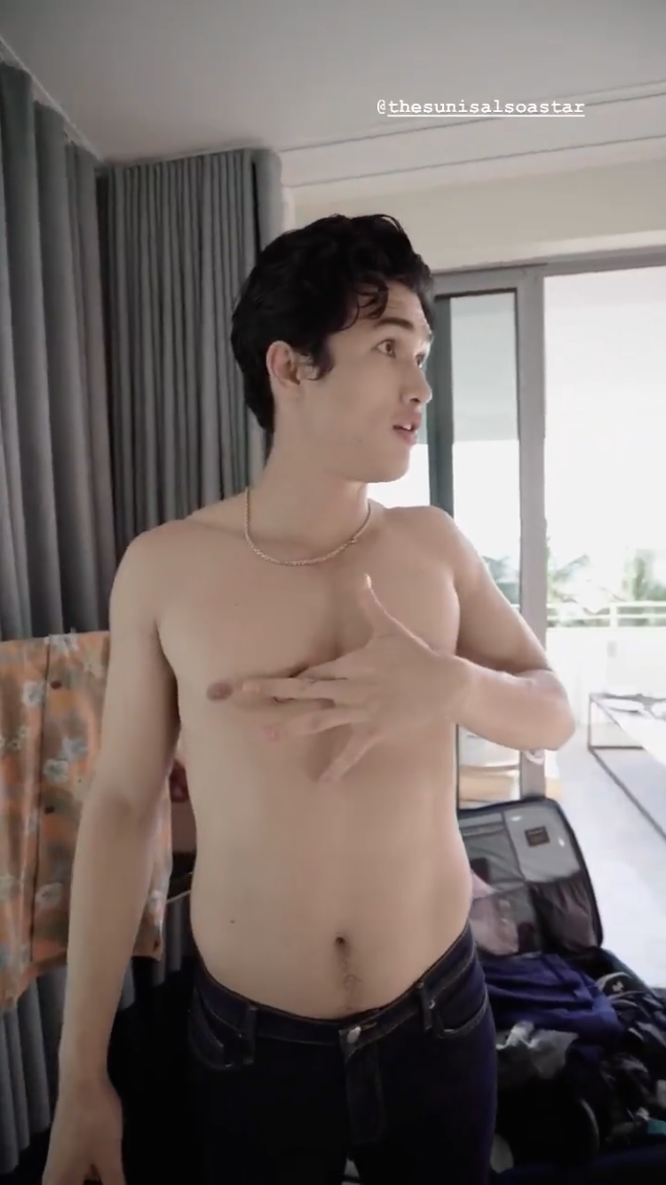 Charles Melton Naked