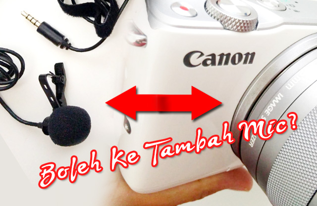 Berbaloi Ke Beli Extension Cable Microphone Untuk Canon EOS M10 1