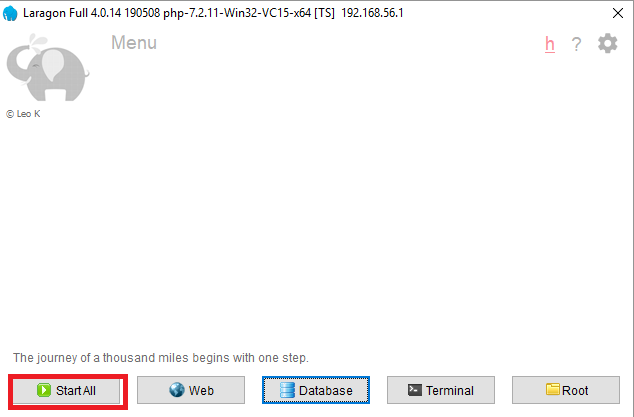 langkah Praktik menginstall Laragon-pengganti XAMPP yang powerfull