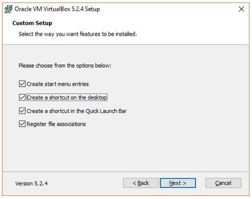 Install Virtualbox on Windows 10 64bit