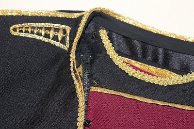 TNG season 1 admiral uniform - closure system TNG season 1 admiral uniform - closure system