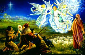 α JESUS NUESTRO SALVADOR Ω: Los Ángeles en el nacimiento de Jesús
