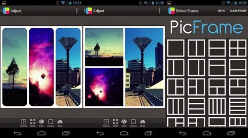which picframe has option for 6 pic