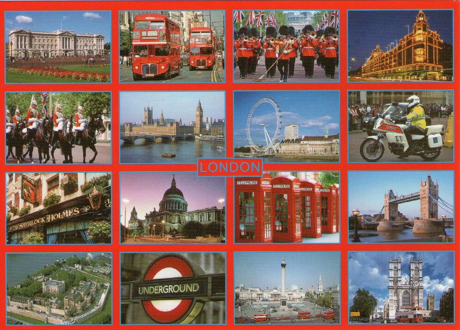 Postcard Exchange for My Daughter Postcards from London Souvenir