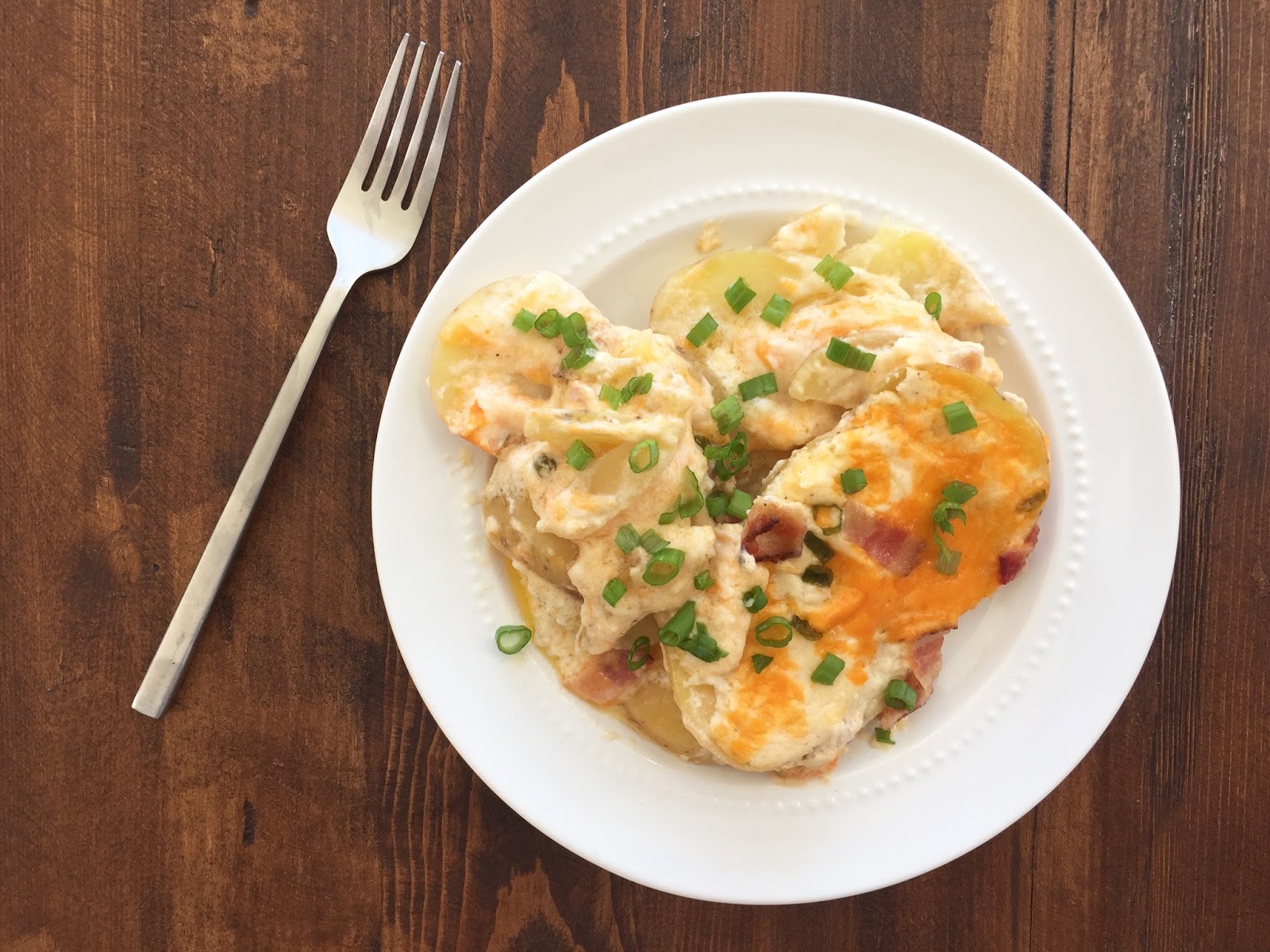 Loaded Au Gratin Potatoes