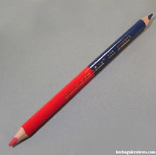 Pensil merah biru - berbagaireviews.com