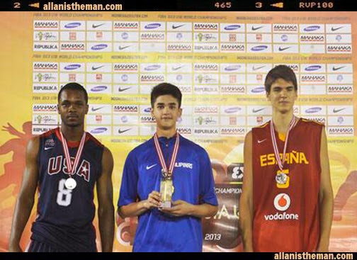 Kobe Paras bags 2013 FIBA 3x3 U18 Dunk Contest title