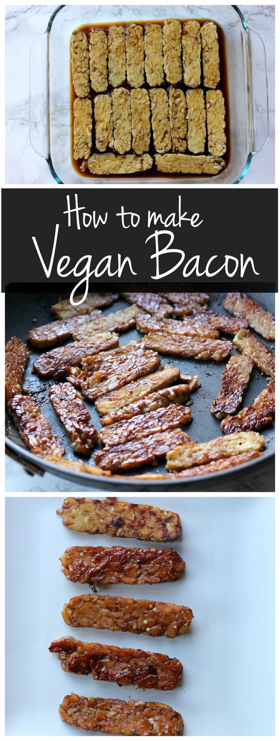 HOW TO MAKE VEGAN TEMPEH BACON 100 My Recipes